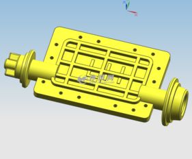 公交车制冷系统摆叶模具